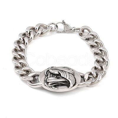 304 Stainless Steel Links BJEW-D379-14ASP-1