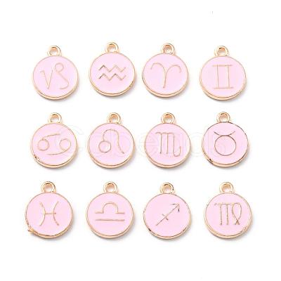 Alloy Enamel Pendants ENAM-S124-01B-09-1