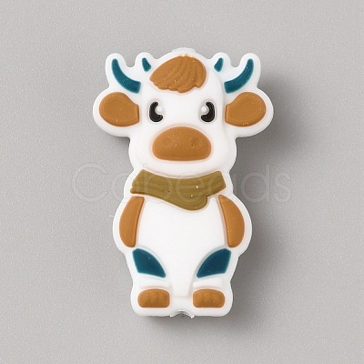 Cattle Food Grade Eco-Friendly Silicone Beads LS-SIL-SZC0007-01B-1