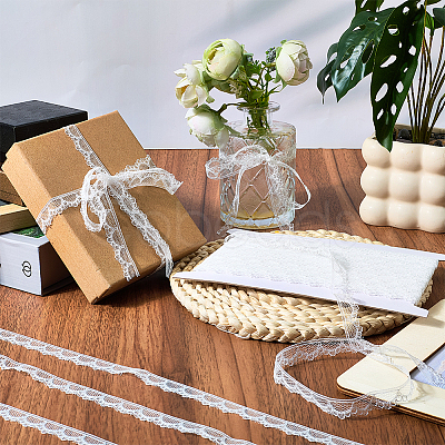Polyester Lace Triming Ribbons OCOR-WH20050-028E-1