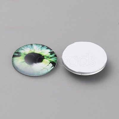 Glass Cabochons GLAA-WH0033-75G-03-1