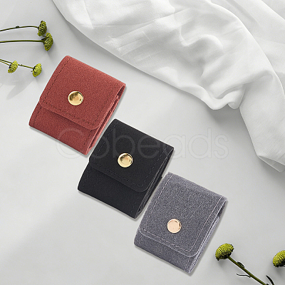 3Pcs 3 Styles PU Leather Jewelry Rolls ABAG-CL0001-70A-1