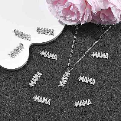 SHEGRACE Mother's Day Brass Clear Cubic Zirconia Pendants XGRQ1R698-359P-1