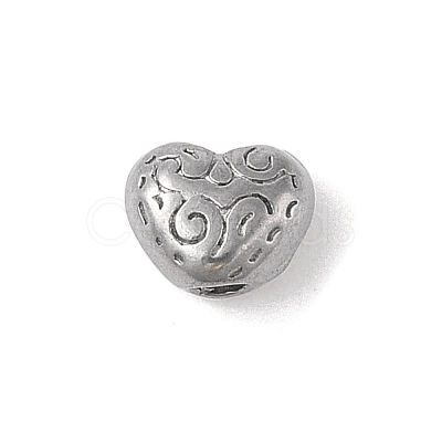 304 Stainless Steel Beads STAS-M071-01C-P-1