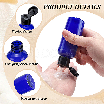150Pcs PET Plastic Refillale Bottle AJEW-WA0004-23A-1