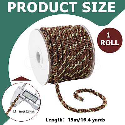15M 3-Ply Polyester Twisted Cord OCOR-WH0816-029B-1