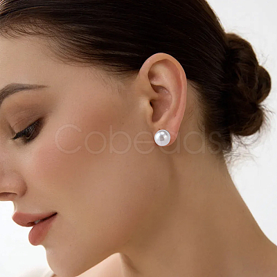 304 Stainless Steel Stud Earring Findings STAS-SP0002-01-1