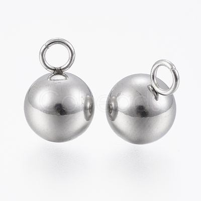 Tarnish Resistant 304 Stainless Steel Charm STAS-E146-01D-P-1