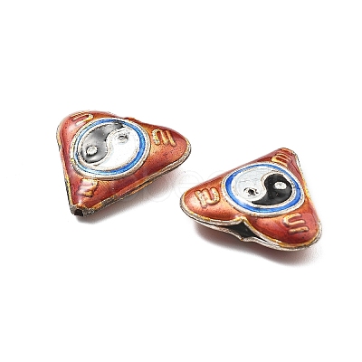 Handmade Cloisonne Beads CLB-Q002-02E-1