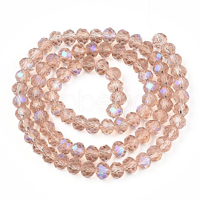 Electroplate Glass Beads Strands EGLA-A034-T10mm-L22-1