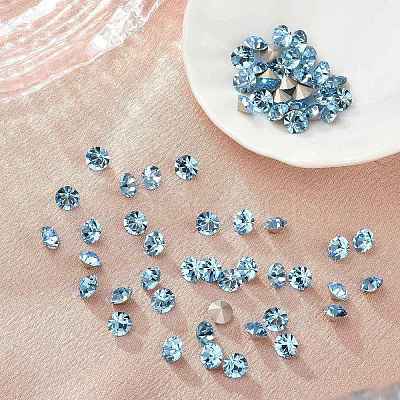 Preciosa&reg MAXIMA Crystal Round Stones Y-PRC-RBSS10-60000-1