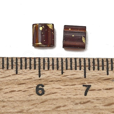 2-Hole Transparent Glass Seed Beads SEED-S023-30C-30-1