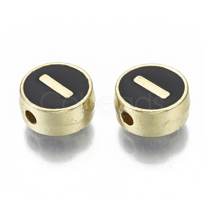 Alloy Enamel Beads ENAM-S122-028I-NR-1