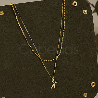 20Pcs 2 Colors 201 Stainless Steel Pendants STAS-DC0012-83-1