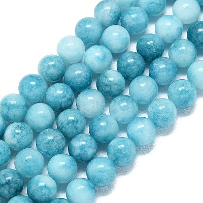 Natural Malaysia Jade Beads Strands G-B165-C09-10mm-1