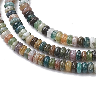 Natural Indian Agate Beads Strands G-H292-A13-02-1