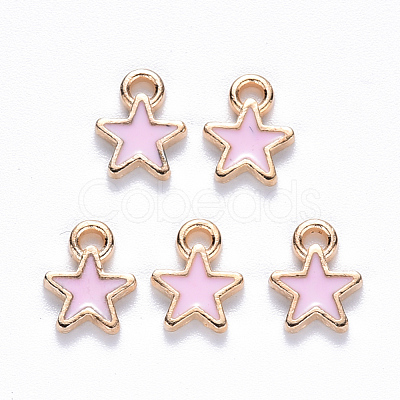 Alloy Enamel Charms X-ENAM-S121-029A-1