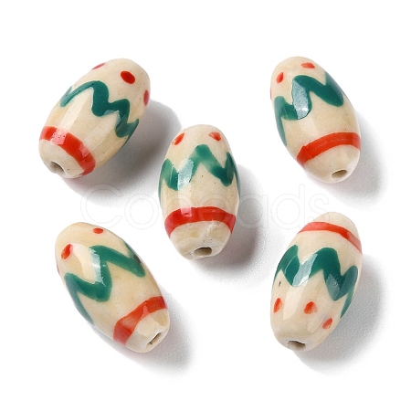 Handmade Porcelain Beads PORC-G011-05B-1