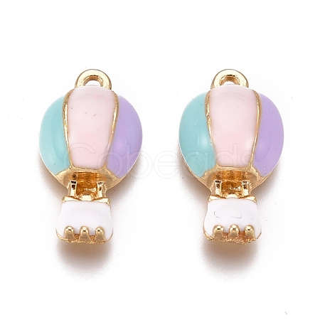 Alloy Enamel Pendants ENAM-I044-09A-1