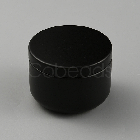 Column Tinplate Mini Tea Cans CON-WH0089-25EB-1