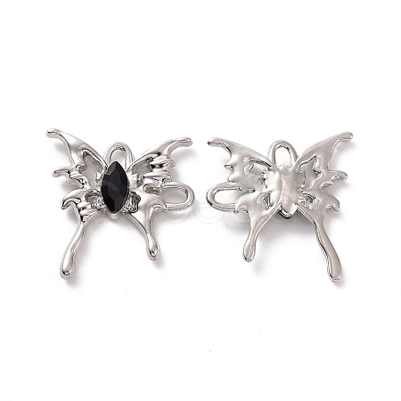 Rack Plating Alloy Connector Charms FIND-I037-19P-01-1