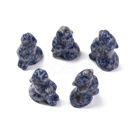 Natural Blue Spot Jasper Display Decorations DJEW-P019-A03-1