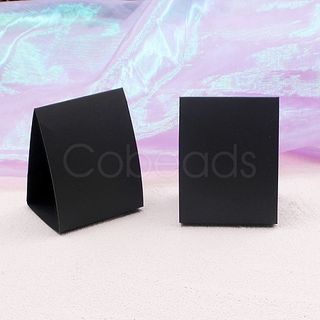 Foldable Paper Jewelry Display Cards for Earrings and Necklaces CDIS-TAC0001-03A-1