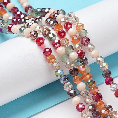 Glass Beads Strands X-EGLA-A034-M4mm-05-1