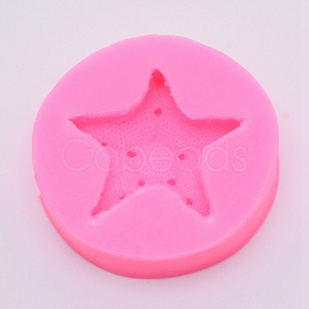 Ocean Series Starfish Shape Fondant Molds DIY-WH0181-42-1