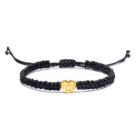 Adjustable Nylon Thread Braided Beads Bracelets PW-WG8DF96-03-1