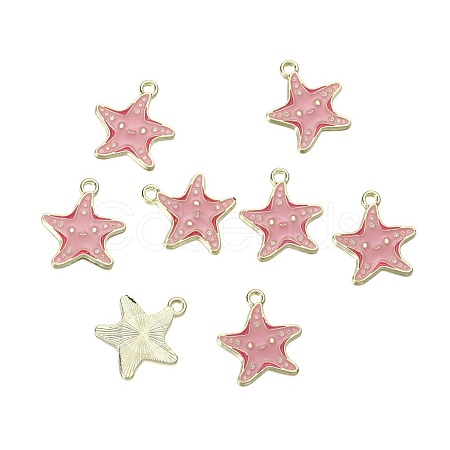Alloy Enamel Pendants WG94050-06-1