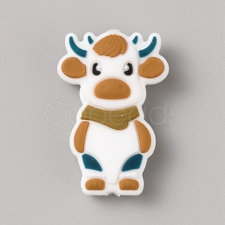 Cattle Food Grade Eco-Friendly Silicone Beads LS-SIL-SZC0007-01B-1