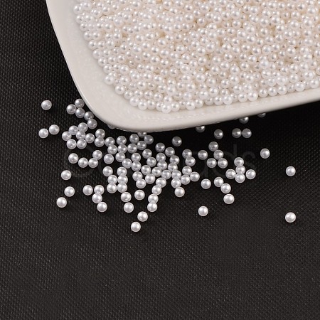 Imitation Pearl Acrylic Beads OACR-S011-2mm-Z9-1
