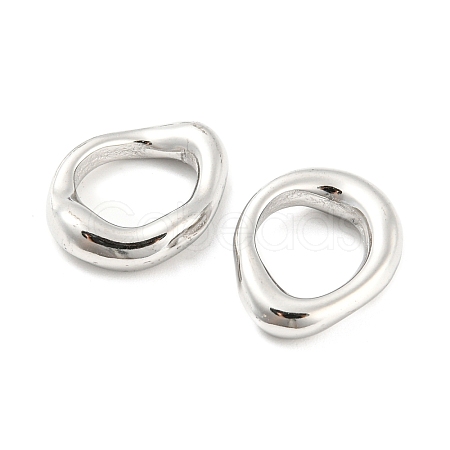 Non-Tarnish 304 Stainless Steel Linking Rings STAS-I202-10P-1