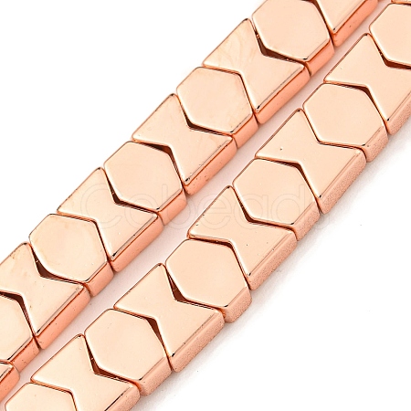 Electroplated Synthetic Non-magnetic Hematite Beads Strands G-C136-A01-02-1