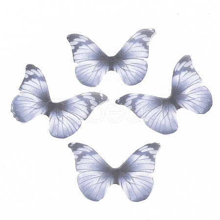 Polyester Fabric Wings Crafts Decoration X-FIND-S322-010C-08-1