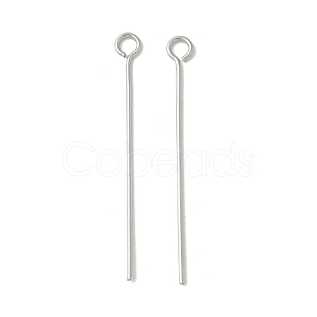 304 Stainless Steel Eye Pins STAS-K293-13P-0.6x30mm-1
