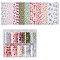 Nail Art Transfer Stickers, Nail Decals, DIY Nail Tips Decoration for Women, Flower Pattern, Mixed Color, 40mm, anout 1m/roll, 10rolls/box