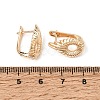Brass Hoop Earrings for Women KK-CBACA55-15G-3