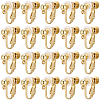 20Pcs 316 Stainless Steel Clip-on Earring Findings STAS-BBC0008-59G-7