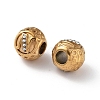 Ion Plating(IP) 304 Stainless Steel Rhinestone European Beads STAS-A092-10N-G-2