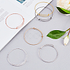 Adjustable Iron Bangle Making BJEW-CA0001-01-7