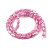 Imitation Jade Glass Beads Strands GLAA-P058-04A-08-2