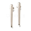 304 Stainless Steel Stud Earrings Findings STAS-D310-09P-02-2