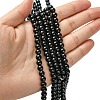 Eco-Friendly Dyed Glass Pearl Round Beads Strands HY-A002-6mm-RB080-4