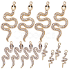 12Pcs 3 Colors Zinc Alloy Pendants FIND-GA0007-41-1