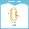 1Pc 925 Sterling Silver Spring Gate Clasps STER-PH0004-01-2