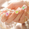 100Pcs Resin Sakura Cabochons MRMJ-ME0001-07-5