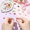 Baking Paint Alloy Beads FIND-CJC0016-45-4