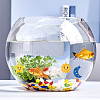 3Pcs 3 Styles Floating Silicone & Plastic Display Decorations AJEW-GF0013-34-4
